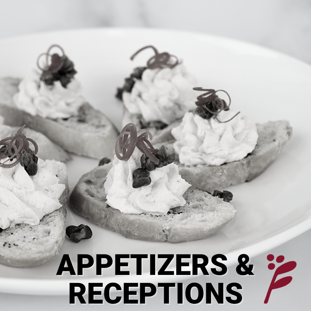 Click here to see our appetizers & receptions menu